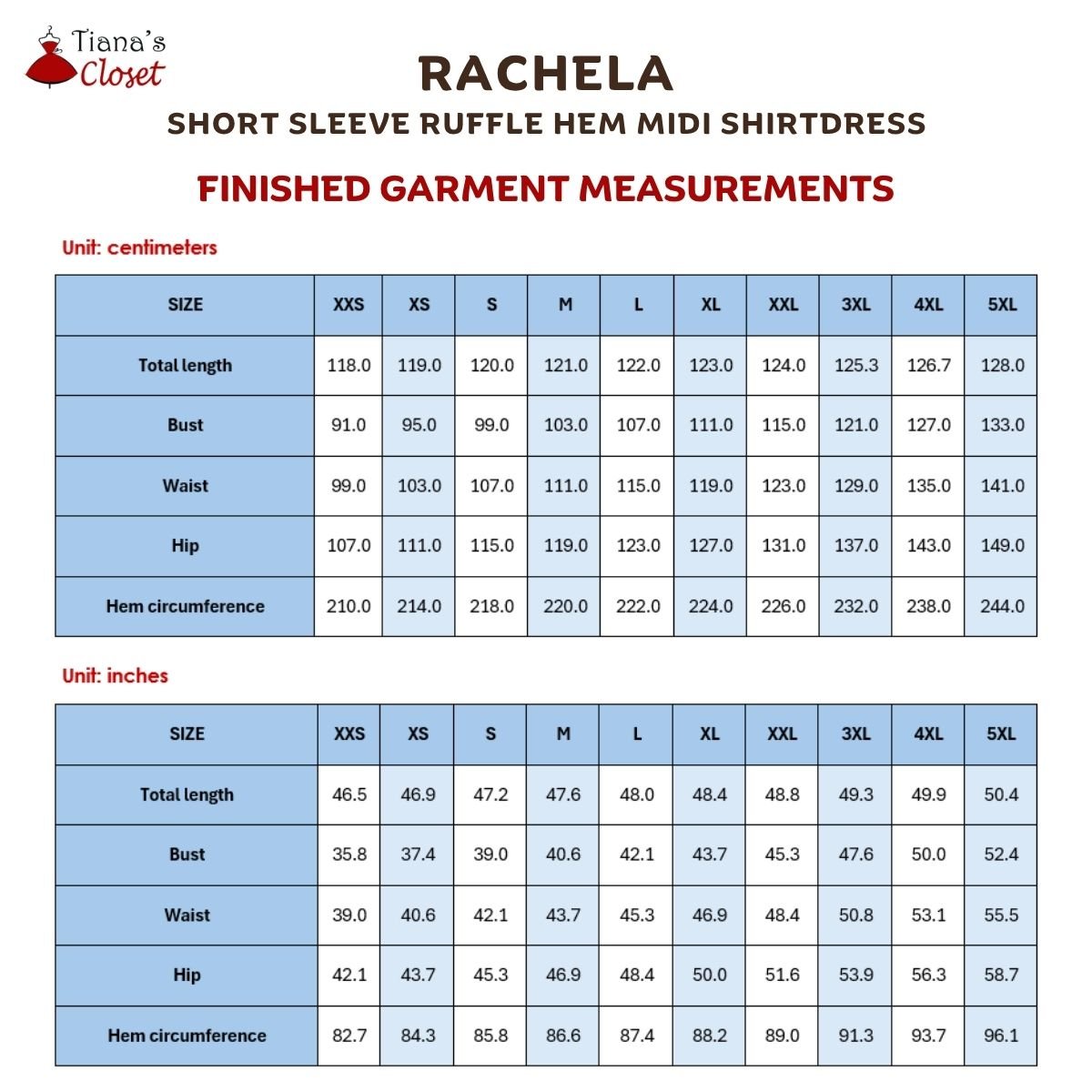 Rachela Ruffle Hem Midi Shirtdress - Image 3
