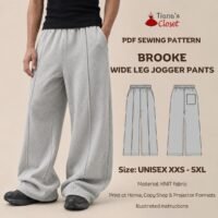 Brooke Elastic Waist Relaxed Fit Joggers (Unisex)