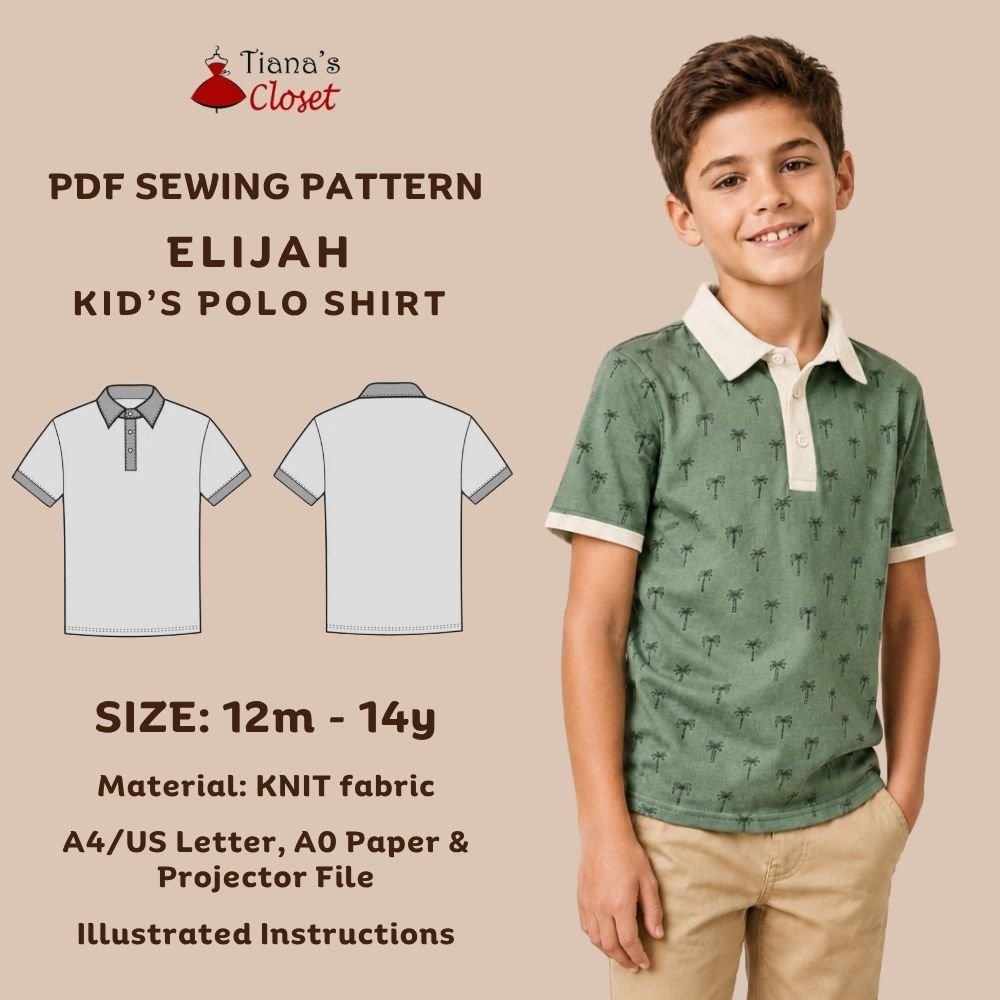 Elijah Short Sleeve Polo Shirt (Children's)