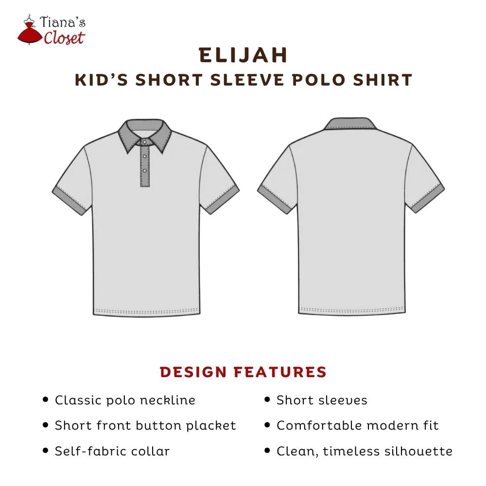 Elijah Short Sleeve Polo Shirt (Children's) - Image 2