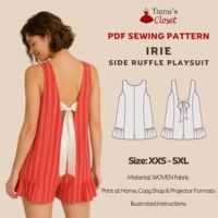 Irie Loose Fit Side Gathered Playsuit