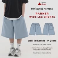 Parker Elastic Waist Bermuda Shorts (Kids)
