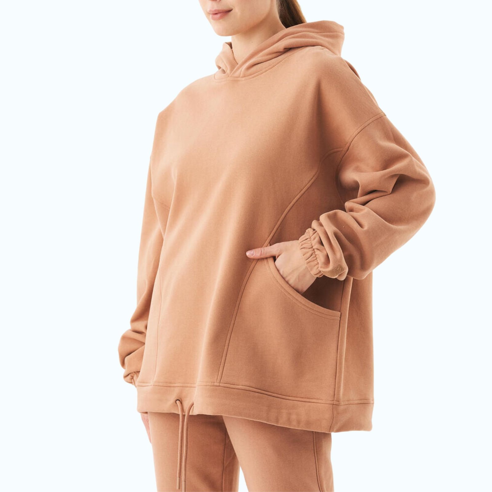 Frankie Oversized Hoodie with Pocket Detail - Image 5