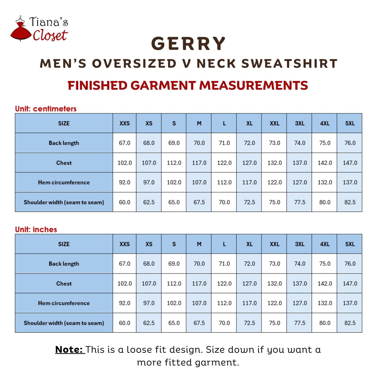 Gerry Drop Shoulder V Neck Sweatshirt - Image 3