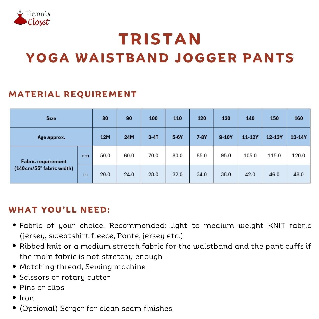Tristan Yoga Waistband Jogger Pants (Kids) - Image 3